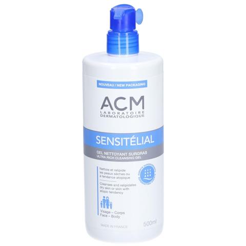 Laboratoire, Sensitelial, Pulizia, Gel Doccia, Pelle Sensibile Molto Secca A Potenzialmente Atopica, 500 Ml - Foto 2
