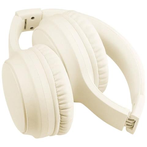 Cuffie Stereo Wireless Pieghevole Con Microfono Tonic Beige - Foto 2