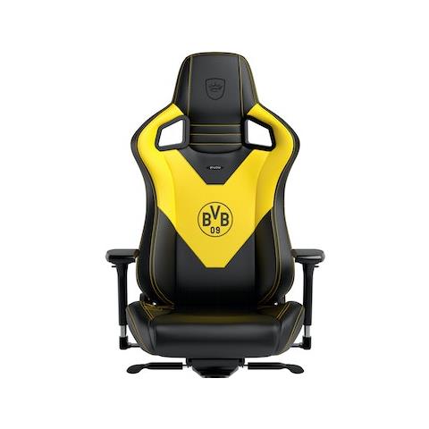 EPIC BVB Sedia da gaming per PC Seduta imbottita Nero, Giallo - Foto 2