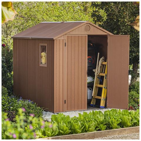 Capannone Da Giardino Darwin 68 Marrone - Foto 2