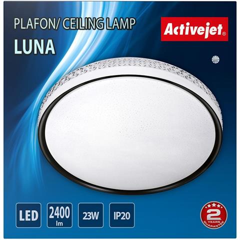 Lampadario Plafón Led Aje-luna Bianco 23 W - Foto 2