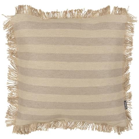 Set Di 2 Cuscini Cirsium Iuta 45 X 45 Cm Beige A Strisce - Foto 2