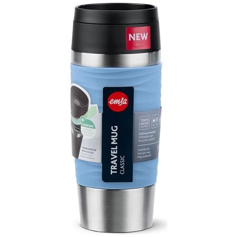 Travel Mug Waves 36 ml Blu, Acciaio inox - Foto 2