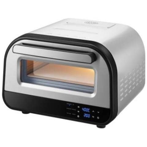 Forno per Pizza PIZZAPRO1700 Temperatura Regolabile 80-400° C Potenza 1700 W Colore Acciaio Inossidabile. - Foto 1