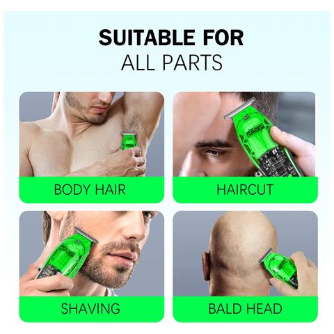 Tagliacapelli Professionale Con Batteria Al Litio 18650 800 Mah E Motore Potente - Hair Clipper Con Alimentazione Dc 5v 1a - 5w - Foto 7