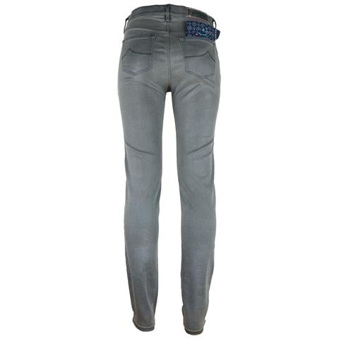 Jeans E Pantaloni In Cotone Grigio - W30 - Foto 2