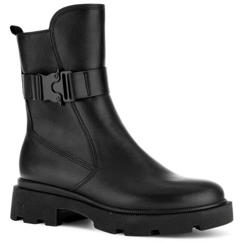 Black Casual Closed Booties Stivaletti Pelle Scarpe Donna Nero Eu 36, 32752-91 - Foto 1