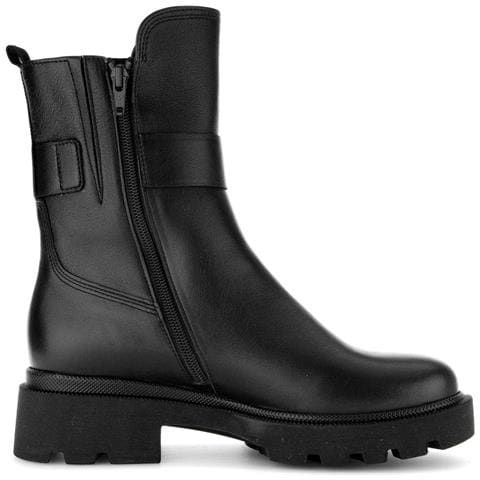 Black Casual Closed Booties Stivaletti Pelle Scarpe Donna Nero Eu 36, 32752-91 - Foto 2