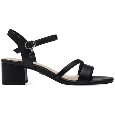 Black Elegant Open Sandals Sandali Sintetico E Tessile Scarpe Donna Nero Eu 37, 5-28207-42 001 - Foto 2