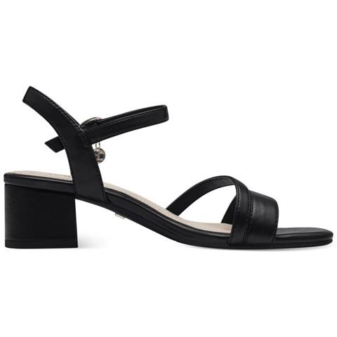 Black Elegant Open Sandals Sandali Sintetico E Tessile Scarpe Donna Nero Eu 37, 5-28207-42 001 - Foto 3