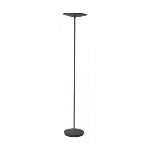 Lampada Da Terra A Led Slim Nera - Foto 1