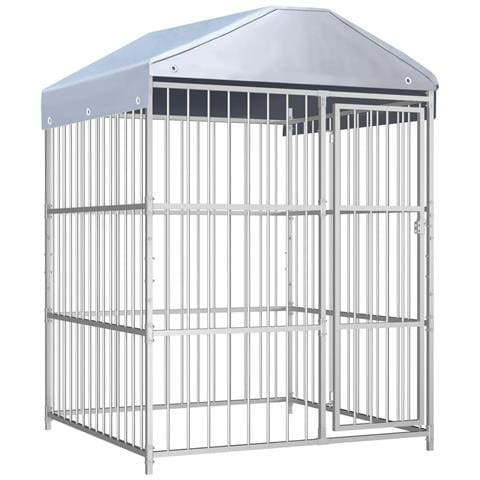 Canile Da Esterno Con Tetto 150x150x200 Cm - Foto 2