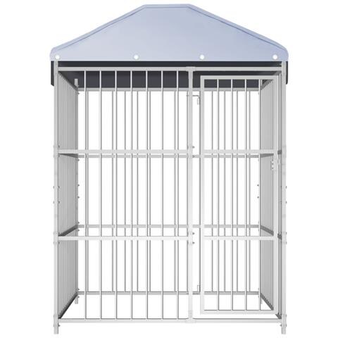 Canile Da Esterno Con Tetto 150x150x200 Cm - Foto 1