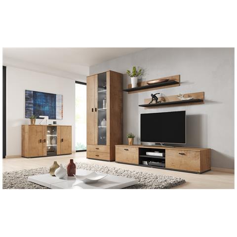 SOHOKOM LEF credenza per soggiorno 3 porta /porte - Foto 2