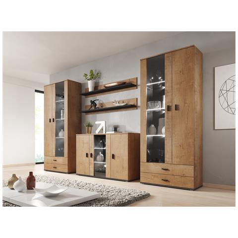 SOHOKOM LEF credenza per soggiorno 3 porta /porte - Foto 4