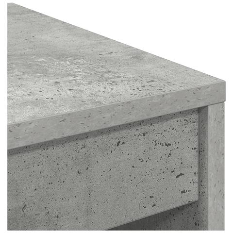 Scrivania Grigio cemento Truciolare 60 x 40 x 76 cm Scrivania - Foto 7