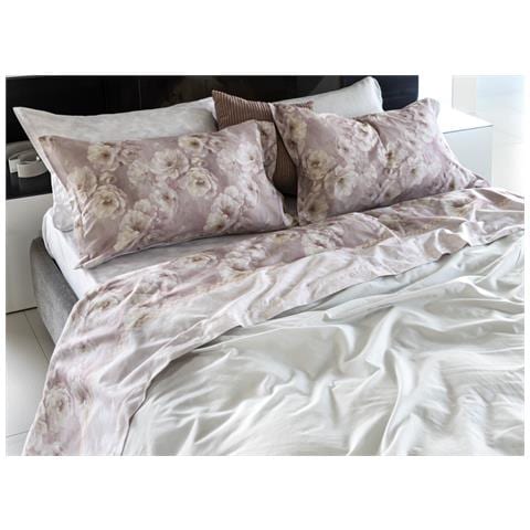 Completo Lenzuola Letto In Flanella 100% Puro Cotone Modello Bormio Dis. 2505 1 Piazza E Mezza Rosa 2505 - Foto 1