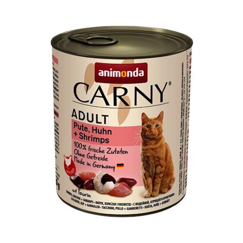animonda Carny 4017721837286, Adulto, Gamberi, Pollo, Tacchino, 800 g - Foto 1