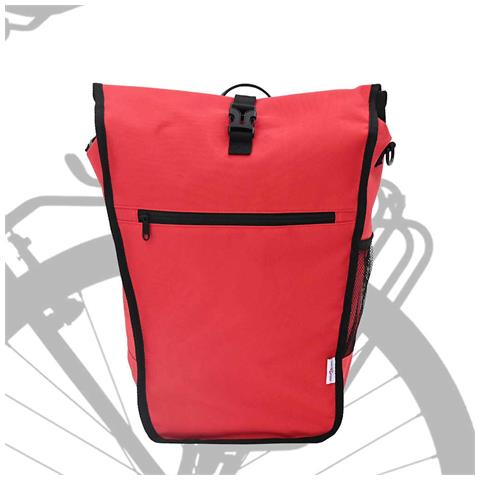 Borsa per biciclette Rosso 34 x 16 x 59 cm Poliestere - Foto 2