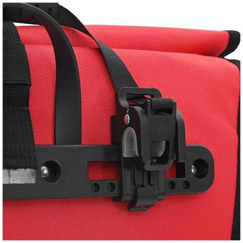 Borsa per biciclette Rosso 34 x 16 x 59 cm Poliestere - Foto 9