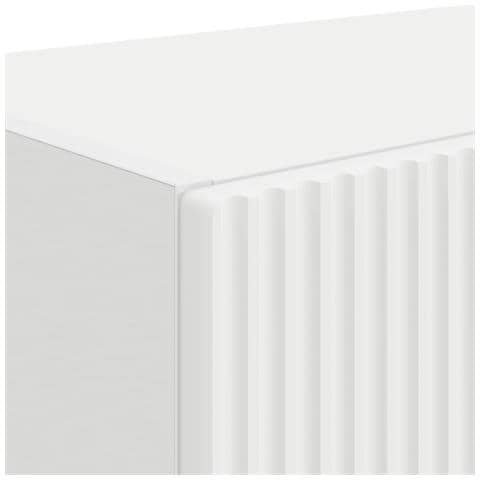 Mobile TV da parete 2 pcs Bianco 59,5 x 31 x 40 cm - Foto 9