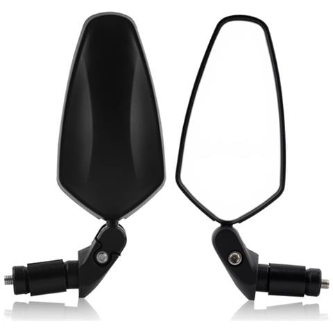 Specchietti Retrovisori Rombo Per Bici - Riflettori Manubrio Regolabili A 360° Per La Sicurezza In Bicicletta - Foto 1