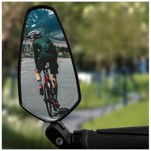 Specchietti Retrovisori Rombo Per Bici - Riflettori Manubrio Regolabili A 360° Per La Sicurezza In Bicicletta - Foto 2