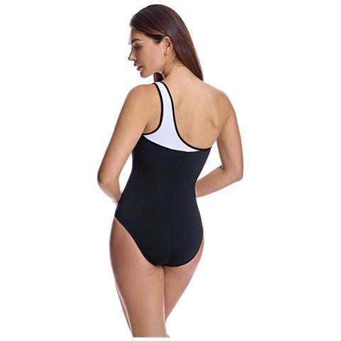 Costume Intero Asimmetrico Con Coppe W251611 Donna - Foto 3