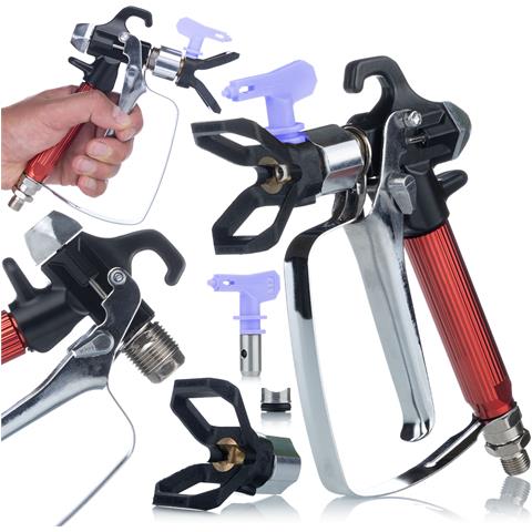 Pistola A Spruzzo Per Aggregato Ultraspray Redjet Rj1 - Qualità Professionale, Ugello 517 | Pressione Max 3000psi | Compatibile Con Graco, Wagner, Titan - Foto 1