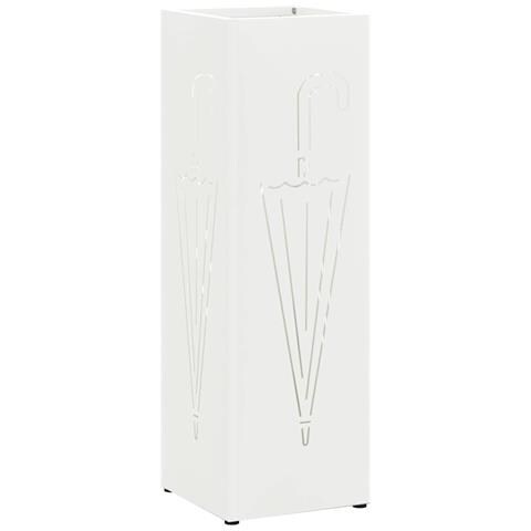 Supporto per Ombrellone Bianco 15.5 x 15.5 x 49 cm Metallo - Foto 1
