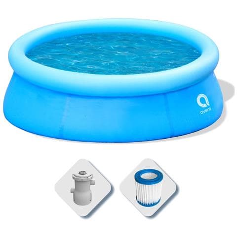 Piscina Autoportante Prompt Set C /Pompa Filtro 300Gal C /Cartuccia 3.60M*76Cm - Foto 1