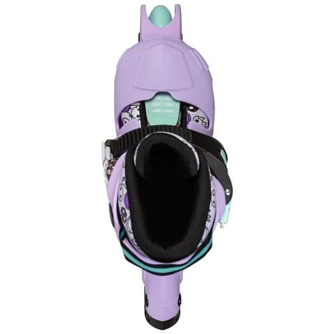 Playlife Pattini in linea regolabili per bambine Smile (rosa, taglie 34-37) - Foto 2
