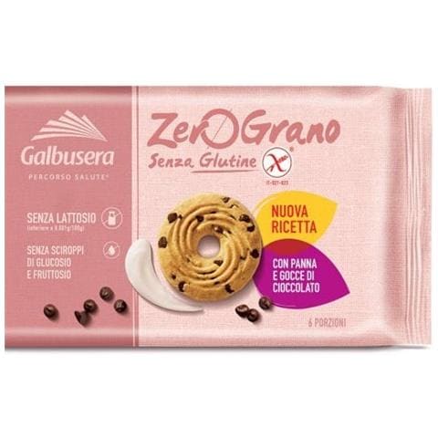 Zerograno Biscotto Panna e Cioccolato 220 g - Foto 1