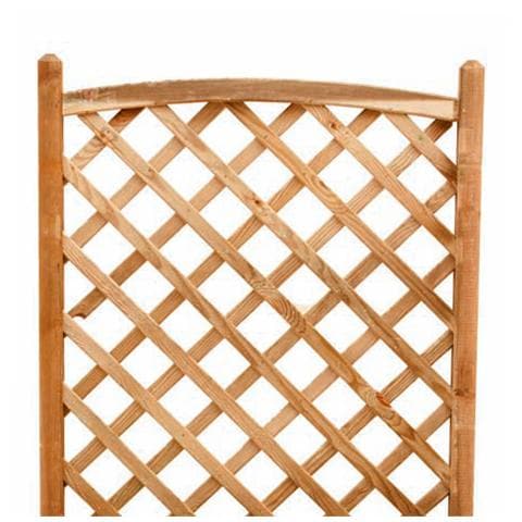 Fioriera in Pino Impregnato con Griglia - Foto 3