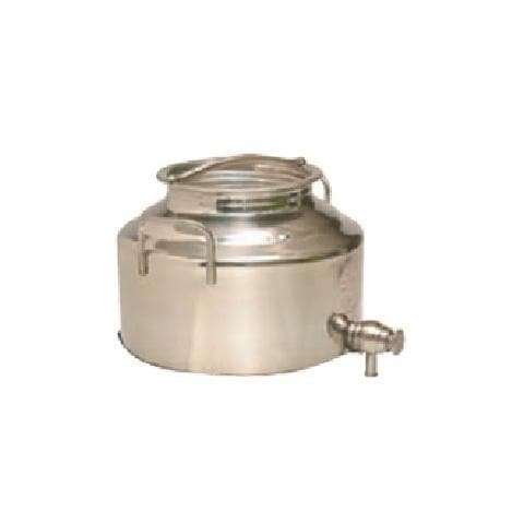 Fusto in Acciaio per Olio, con base e bocca larga 5 Lt. - Foto 1