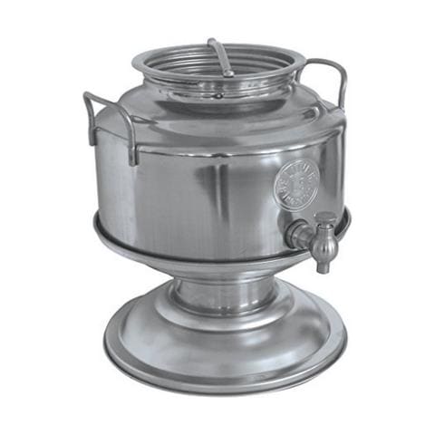 Fusto in Acciaio per Olio, con base e bocca larga 5 Lt. - Foto 4