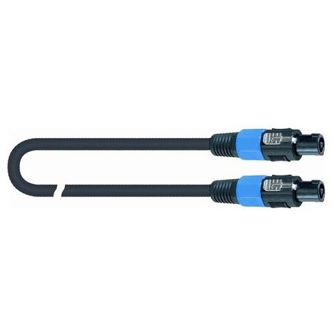 Cavo Di Connessione Per Casse Amplificate, Realizzato Con Cavo Ca/822 2x2 Mm (colore Nero) E Connettori Speaker Sk391. - Cavo Potenza S380-5 5mt 2x2 Spk-spk - Foto 1