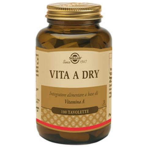 Solgar Vita A Dry 100 Tavolette - Foto 1