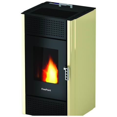 Stufe Freepoint Pellet Leonora / miriam 7kw Avorio - Foto 2
