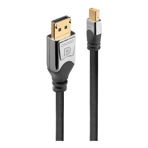 36313 Cavo Displayport A Mini Displayport Cromo, 3m - Foto 2