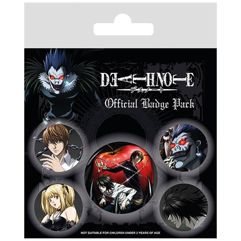 Death Note: Badge Pack (pin Badge Pack)  - Foto 1