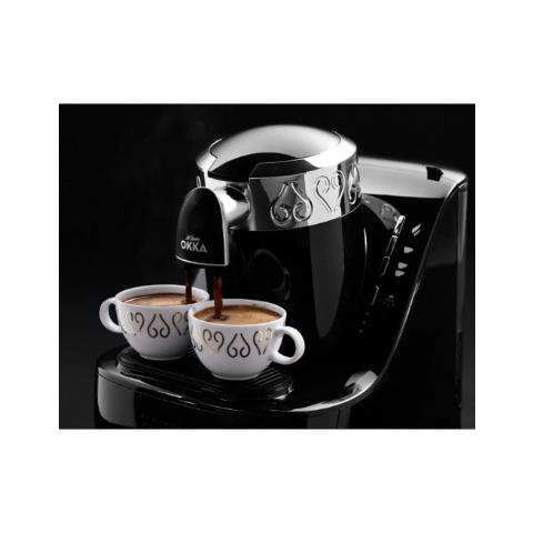 Macchina da Caffè Turca Automatica Serbatoio 0.95 Lt. Potenza 1000 Watt Colore Nero /Argento - Foto 5