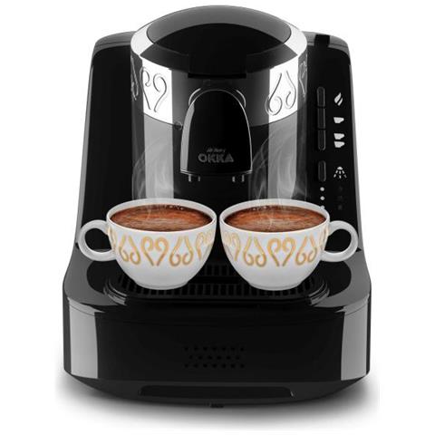 Macchina da Caffè Turca Automatica Serbatoio 0.95 Lt. Potenza 1000 Watt Colore Nero /Argento - Foto 1