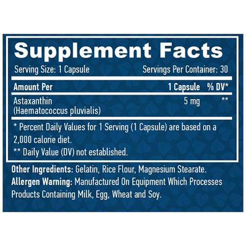 - Astaxanthin 5mg, 30 Capsule - Astaxantina - Foto 4