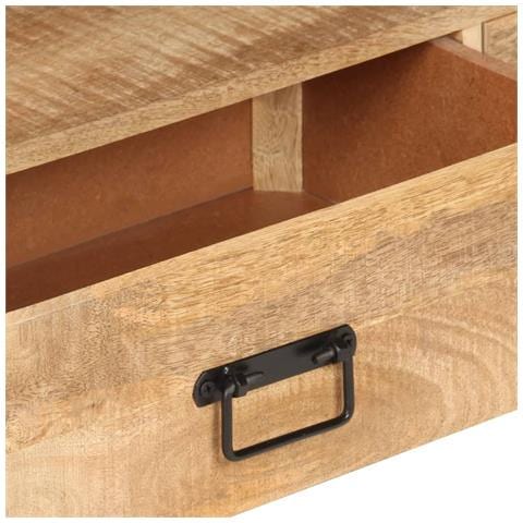 Mobile Porta Tv 150x30x45 Cm In Legno Massello Di Mango - Foto 2