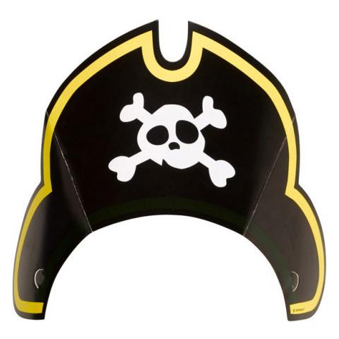 Amscan - 8 Cappellini Pirata - Foto 1