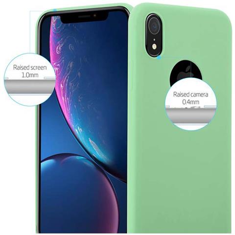 Cadorabo Custodia Compatibile Con Apple Iphone Xr In Candy Pastello Verde - Coperchio Protettivo In Silicone Tpu Flessibile - Foto 10