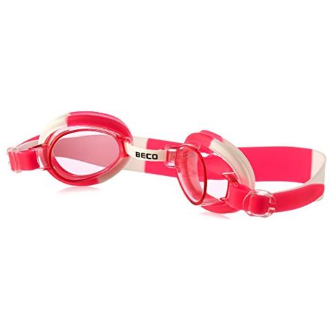 Uni Halifax Occhialini Da Nuoto, Bianco / rosa, Taglia Unica - Foto 1