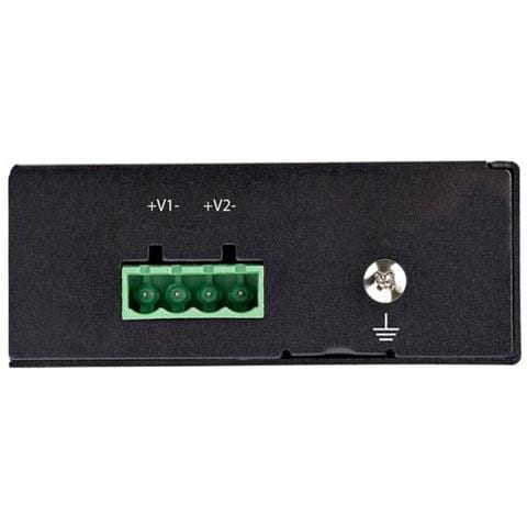 Iniettore Gigabit PoE industriale Iniettore Ultra Power Over Ethernet /UPoE da 90 W 802.3bt PoE++ 52 V-56 V CC da -40 °C a +75 °C - Foto 2