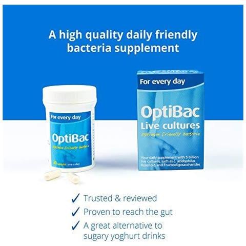 Per Ogni Giorno Giornaliero 5 Miliardi Di Batteri Amichevoli Integratore Naturale Lactobacillus Acidophilus E Bifidobacterium Multi Strain Formula Un Mese Dapprovvigionamento 30 Capsule - Foto 4